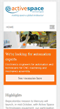 Mobile Screenshot of activespacetech.com